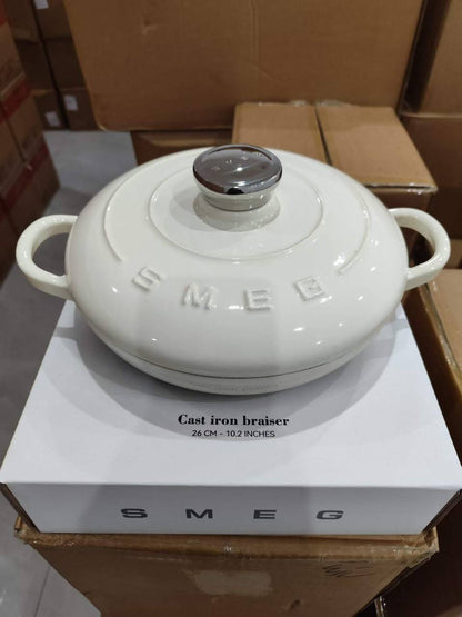 SMEG Casserole Cast Iron