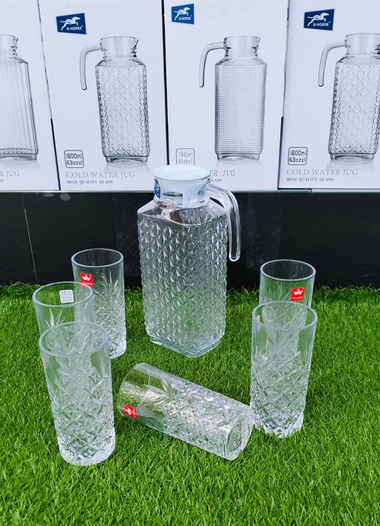 Water / Juice Glass-Jug set