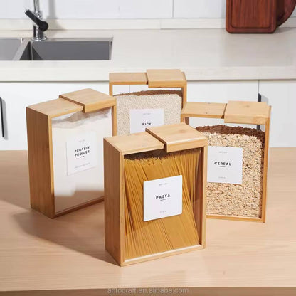 Bamboo Food Storage containers