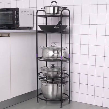 Premium quality 5 tier pot rack holder
