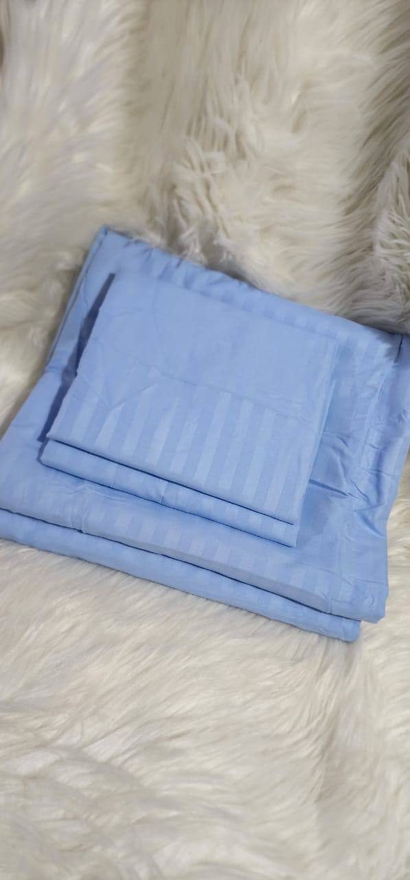 striped cotton Bedsheets set