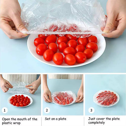Disposable freshness protection food covers