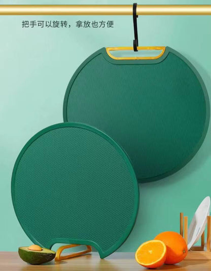 The divinext imex plastic round chopping board