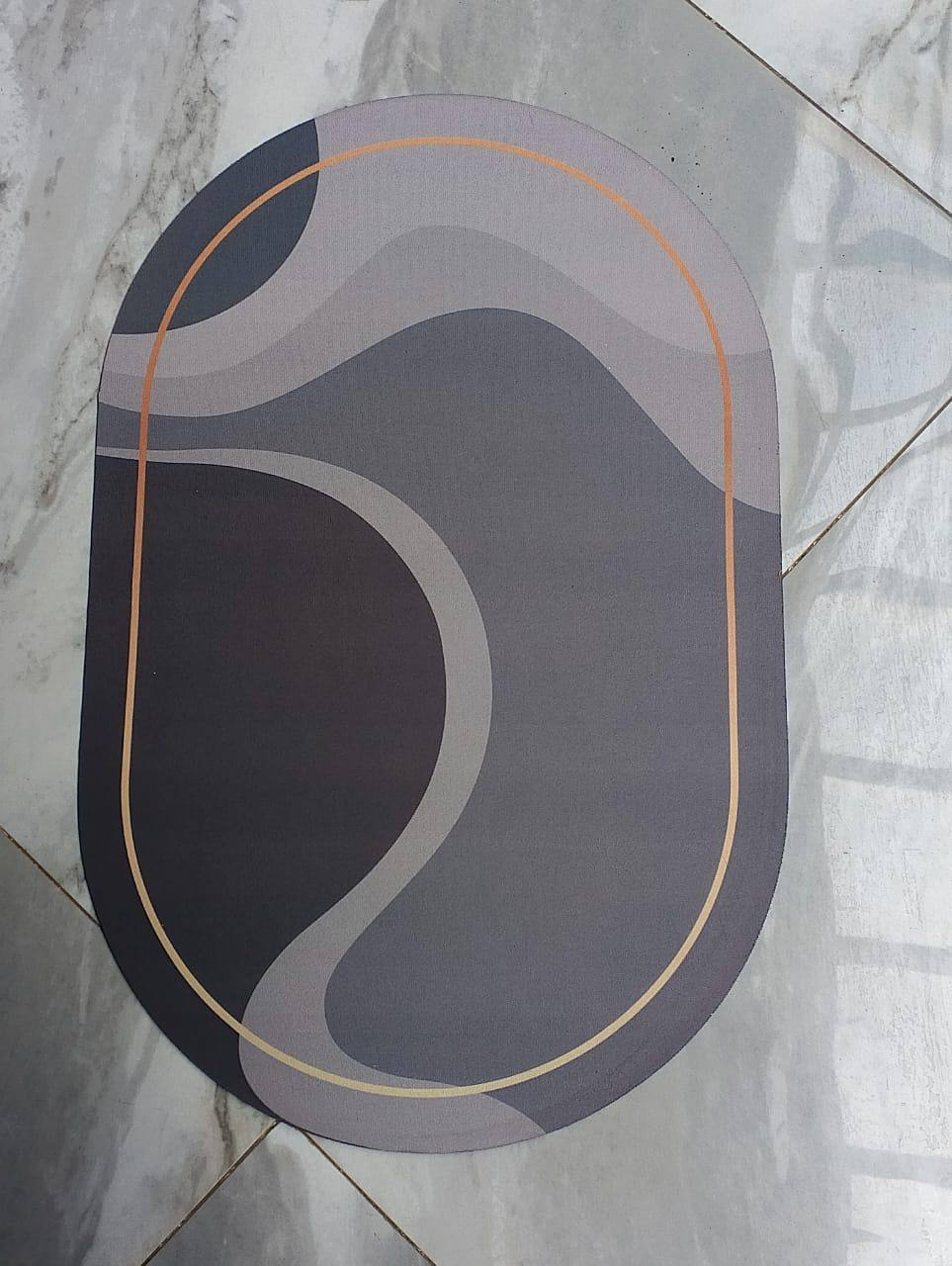 Rubber Antislip Bathroom Door Mat