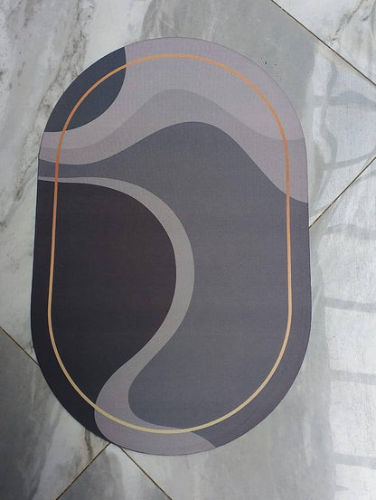 Rubber Antislip Bathroom Door Mat