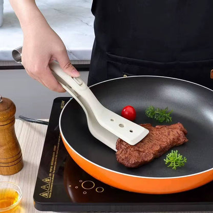 High quality 2in1 Silicone Spatula/Tongs
