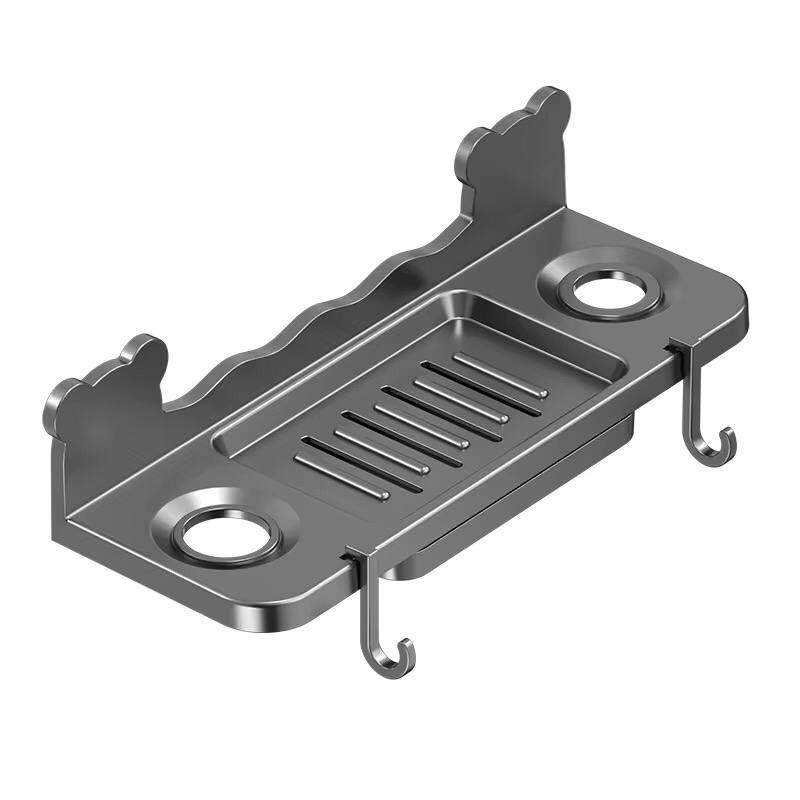 Wall mounted punch free soap holder/Shower gel rack