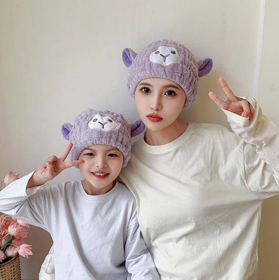 Sheep Microfiber Dry Hair Towel