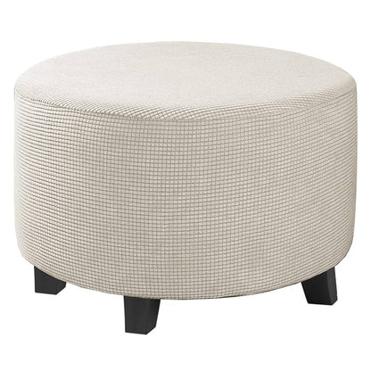 Round Ottoman covers