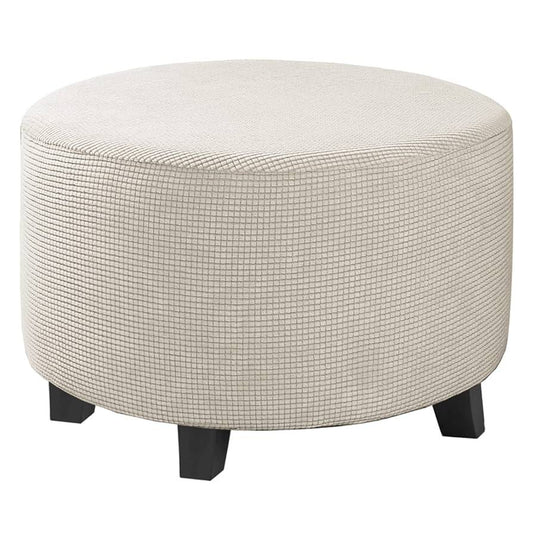 Round Ottoman covers