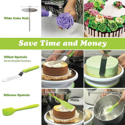 46pcs cake decorating set