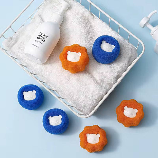 Reusable pet hair remover for laundry, laundry washing machine balls to collect hair,lint and other debris from clothes during the wash