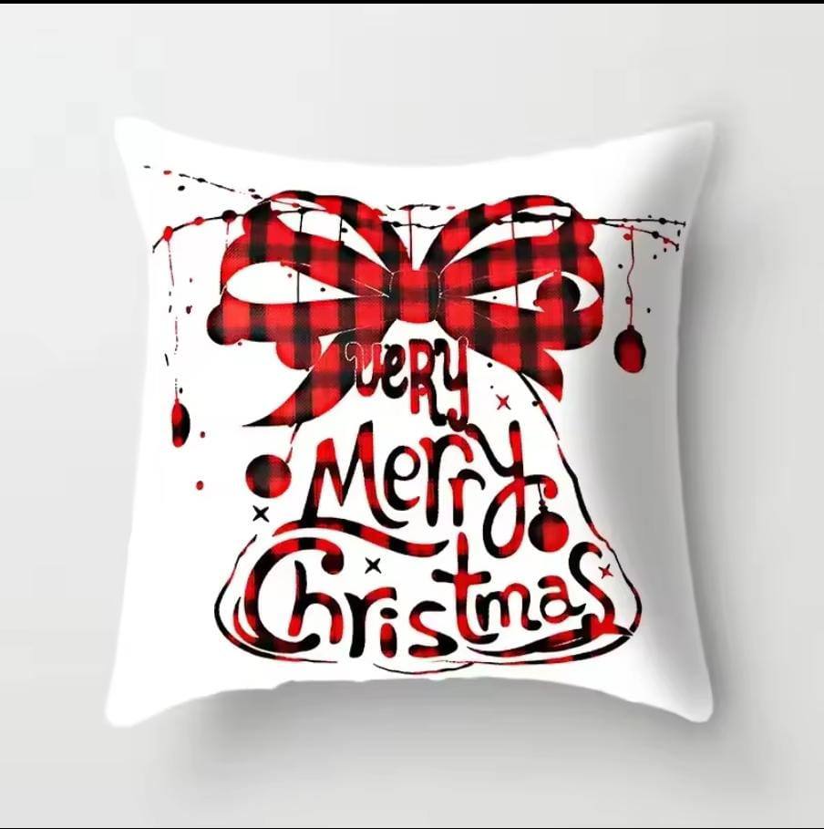 Christmas Pillow Covers (No Filler) for Christmas Decoration Throw Pillow Covers