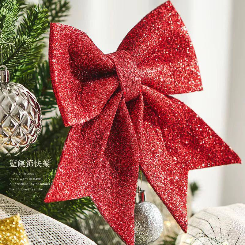 Luxury Christmas Tree Decor Bows (Design C)