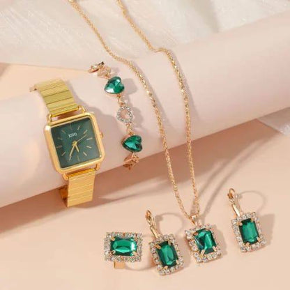 5pcs Ladies watch gift set