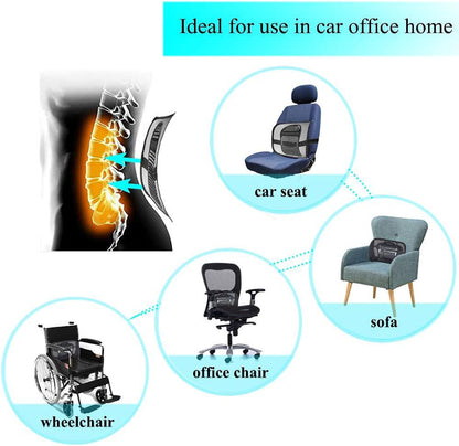 Seat back lumbar support BACK REST mesh