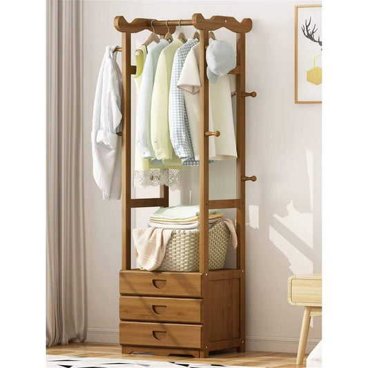 Multiple purposes cloth rack organizer