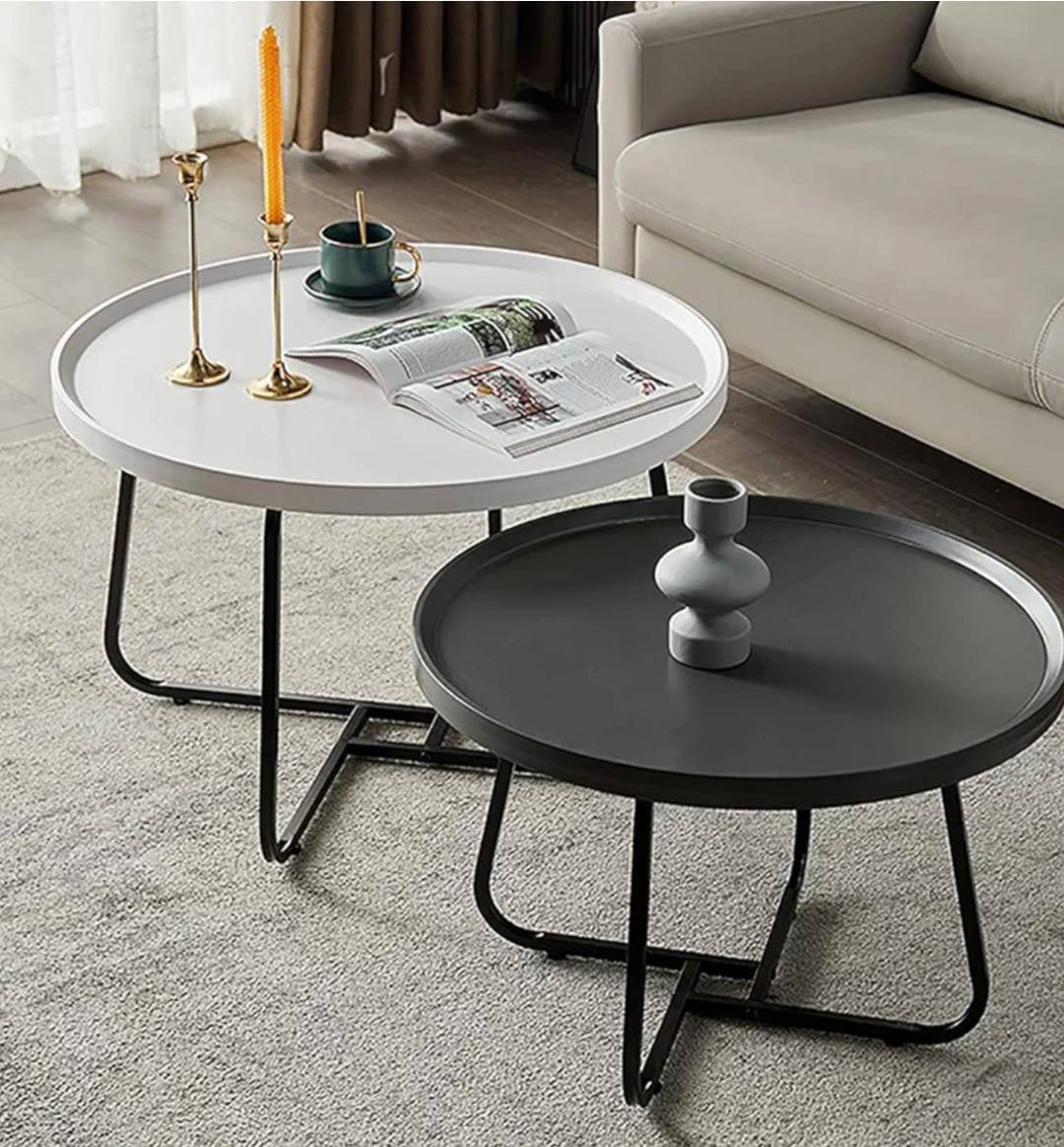 2 in 1 minimalist nesting table