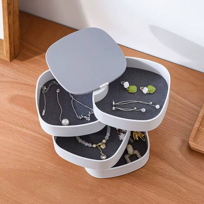 Rotating jewelry organizer