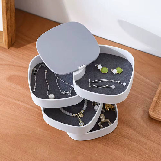 Rotating jewelry organizer