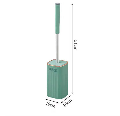 Wall mounted high quality toilet cleaning brush set with holder