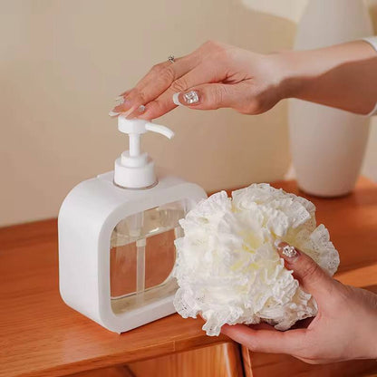 Hand washer soap dispenser
Bathroom shower gel dispenser