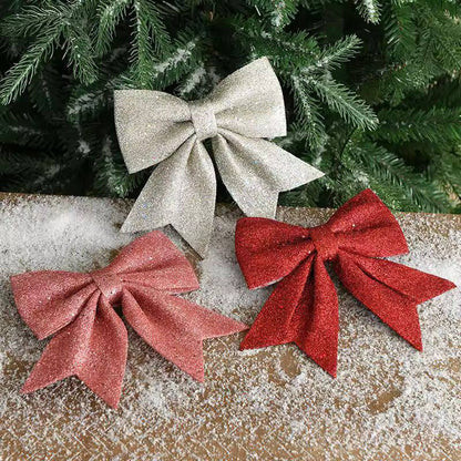 25*30 cm Christmas tree decorating bows