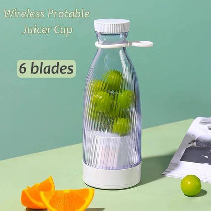Portable Blender Bottle with a changer Lid