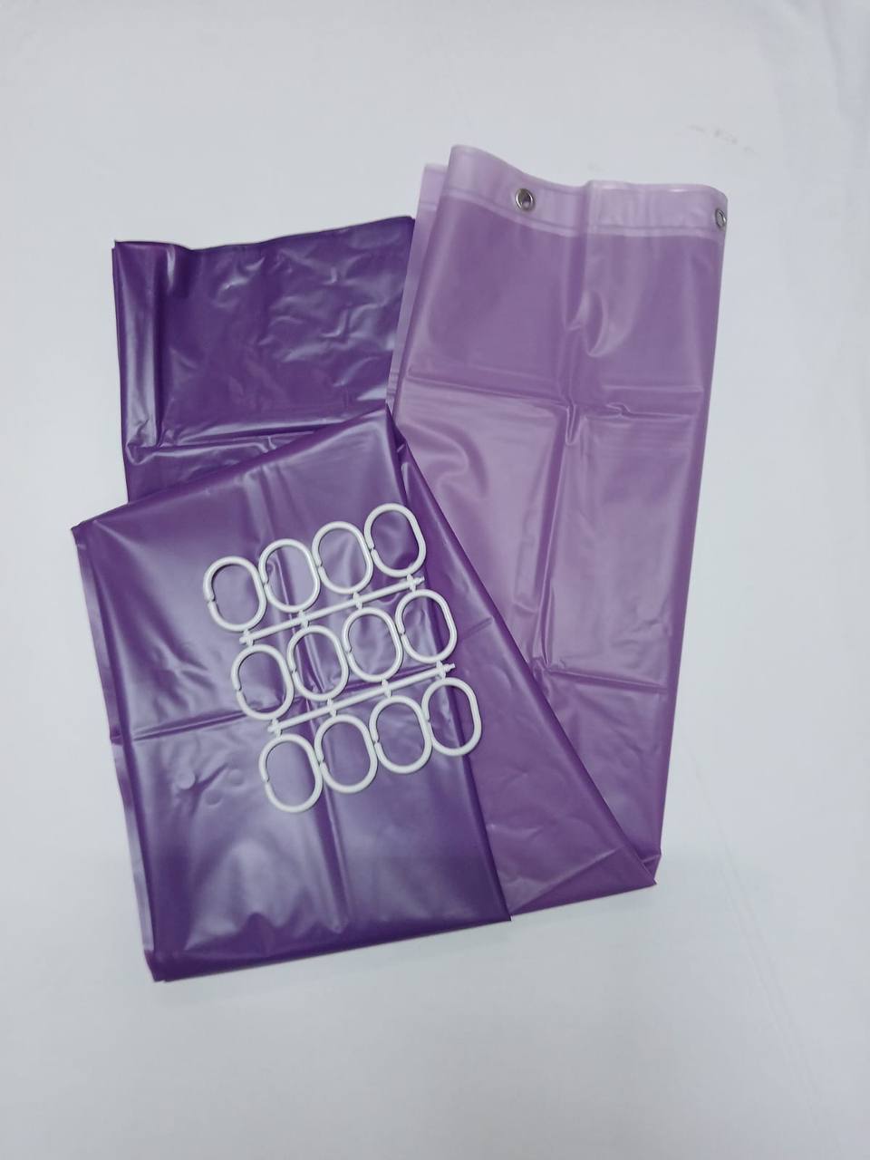 180*180cm Shower curtains with hooks