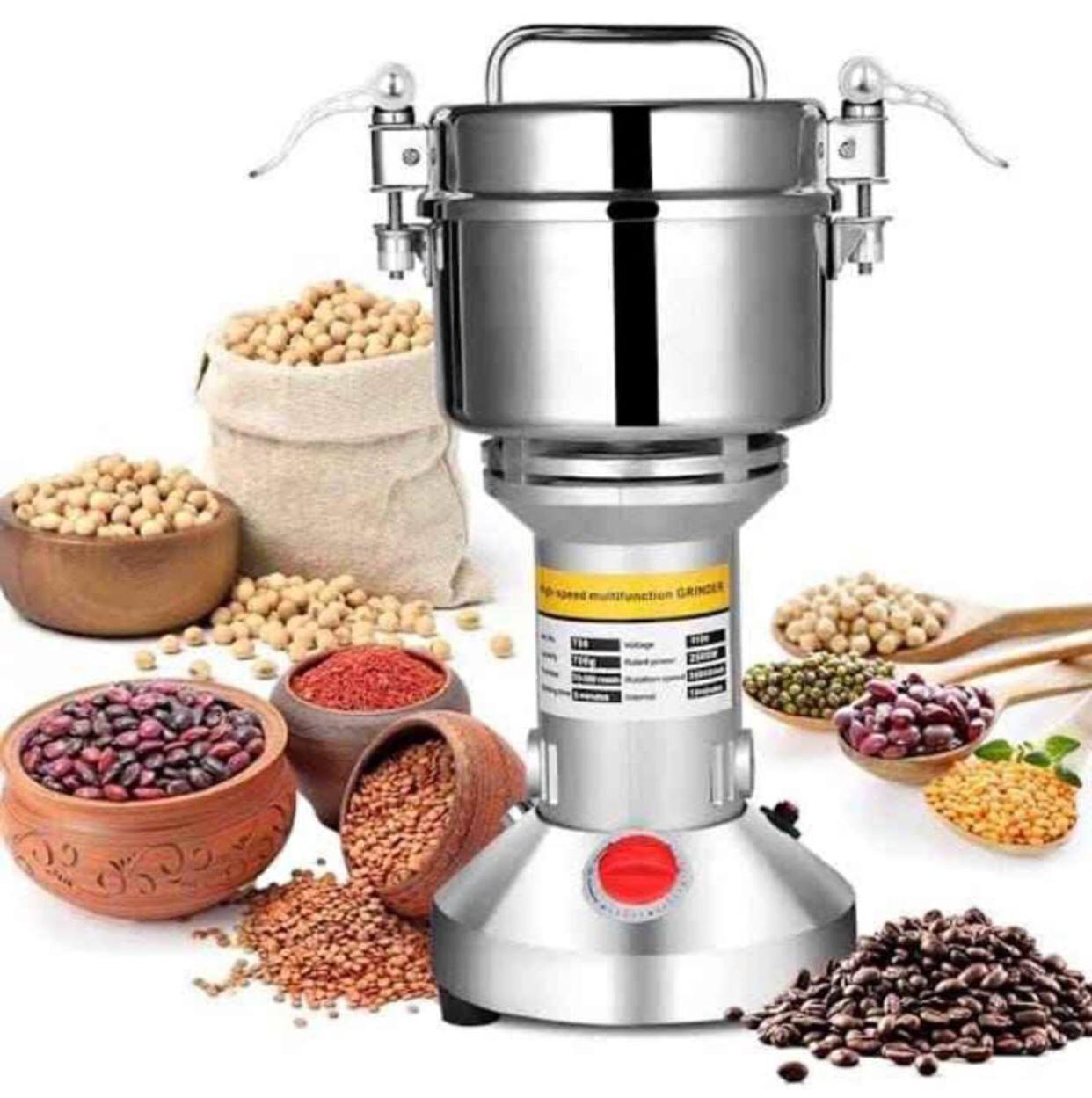 Powerful 800g Electric Cereal Grain/herb Grinder Flour miller Kisiagi