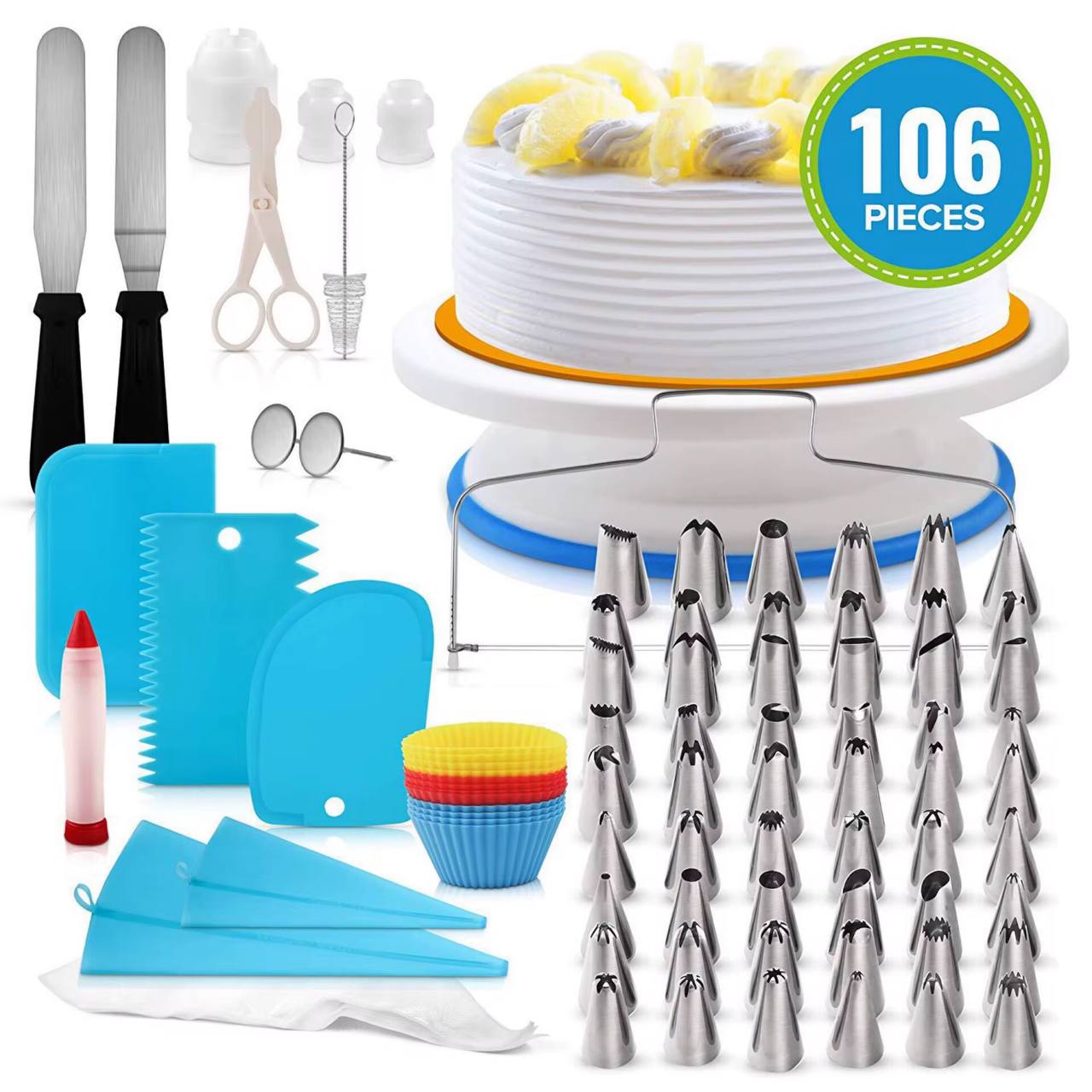 106pcs cake decorating set