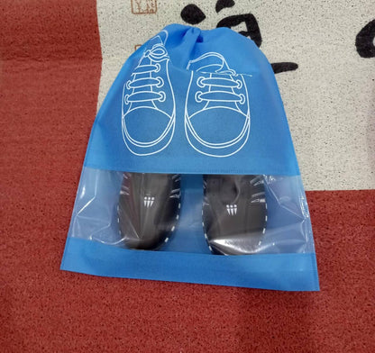 Non woven portable shoe storage bag