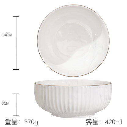 42pcs European Porcelain Dinner set