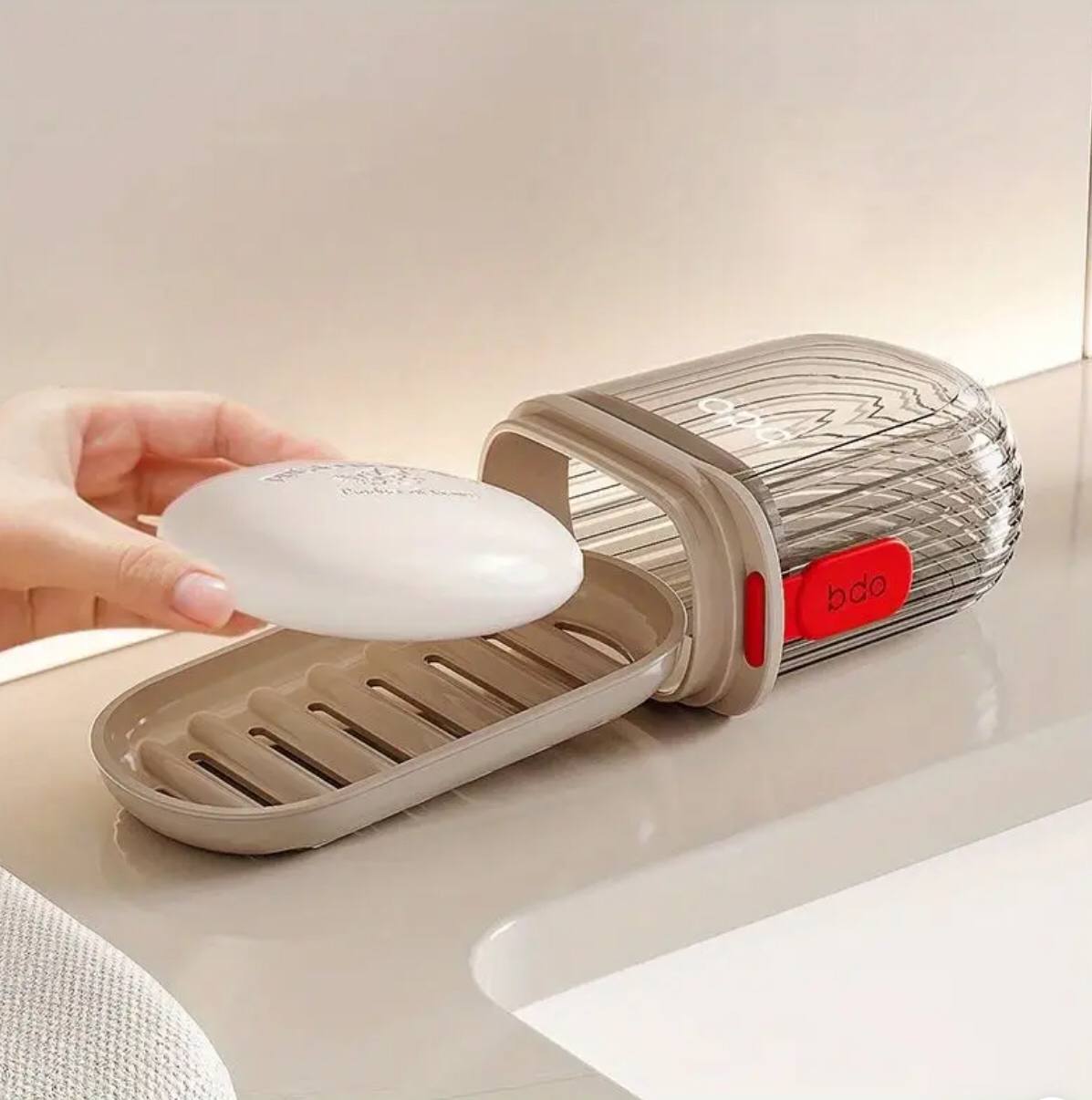Portable travel soap holders