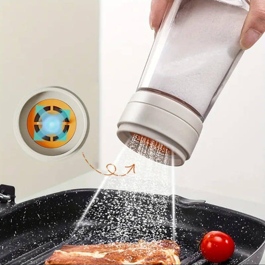 Moisture-Proof Glass Salt Shaker with Precise  Measure