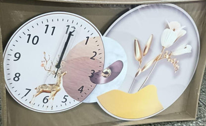Minimalist wall hanging clock