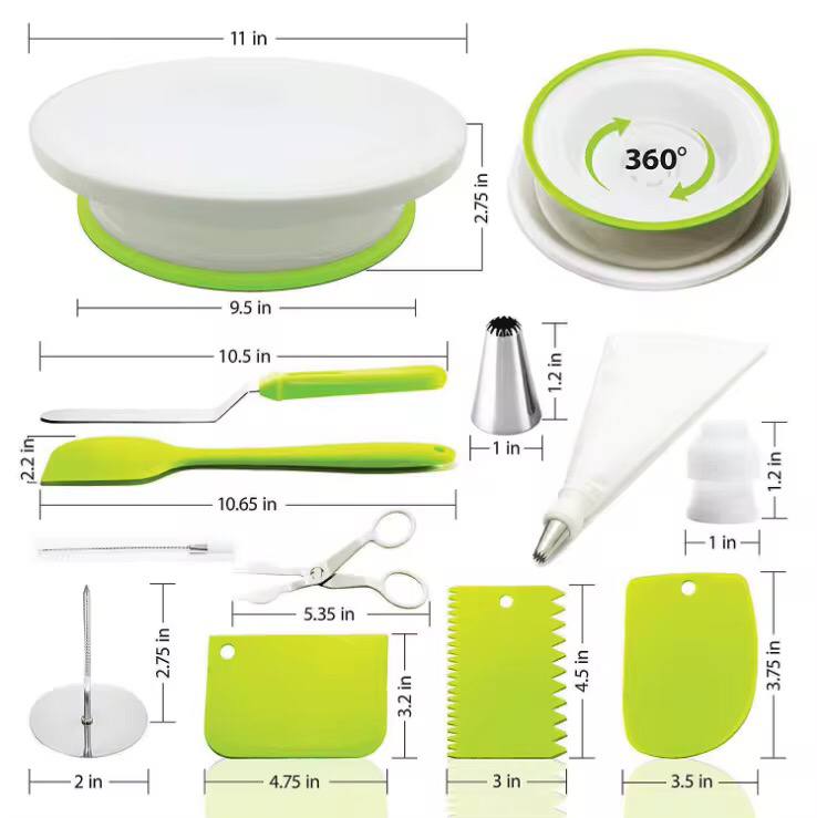 46pcs cake decorating set