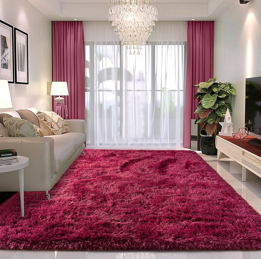 PLAIN  FLUFFY CARPETS