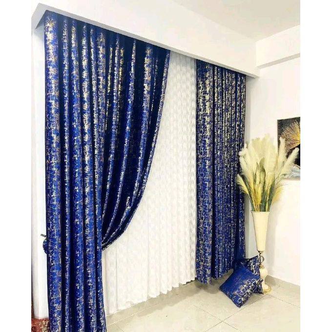 3 in 1 Curtains & Drapes Set