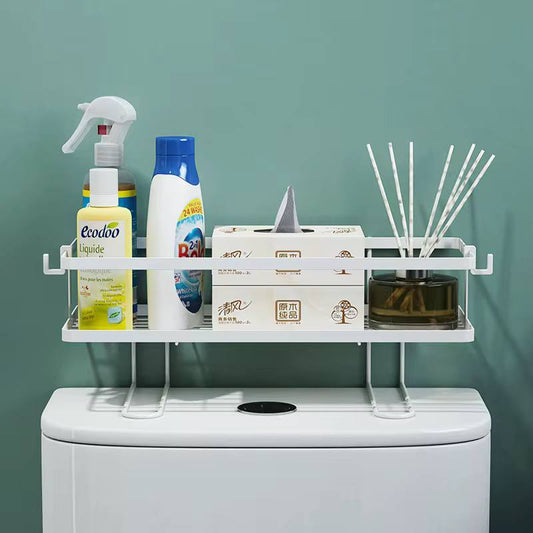 Single Layer Bathroom/ Toilet Racks With Tissue Holder