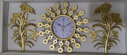 Elegant 3in1 Wall clock decor