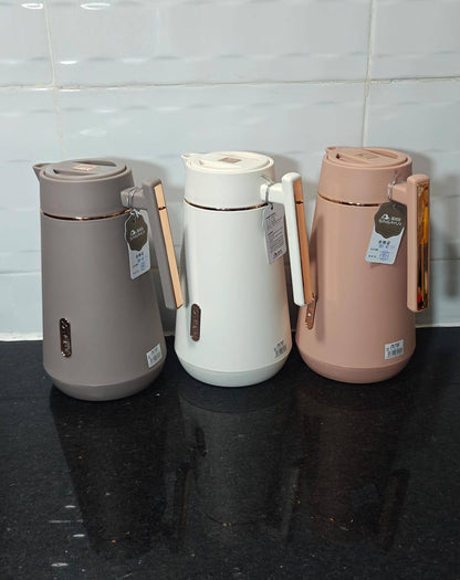 Arabian styles high quality vacuum flask ,glass innerpart