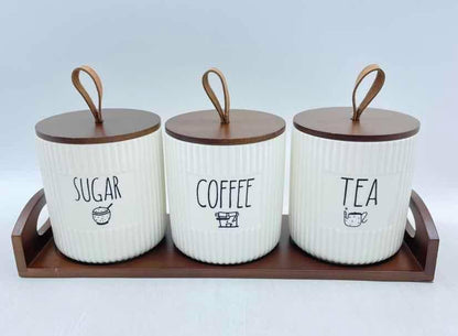 3 pcs set canisters code