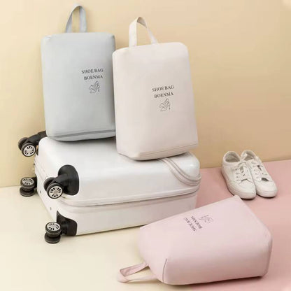 Portable travel shoe bag