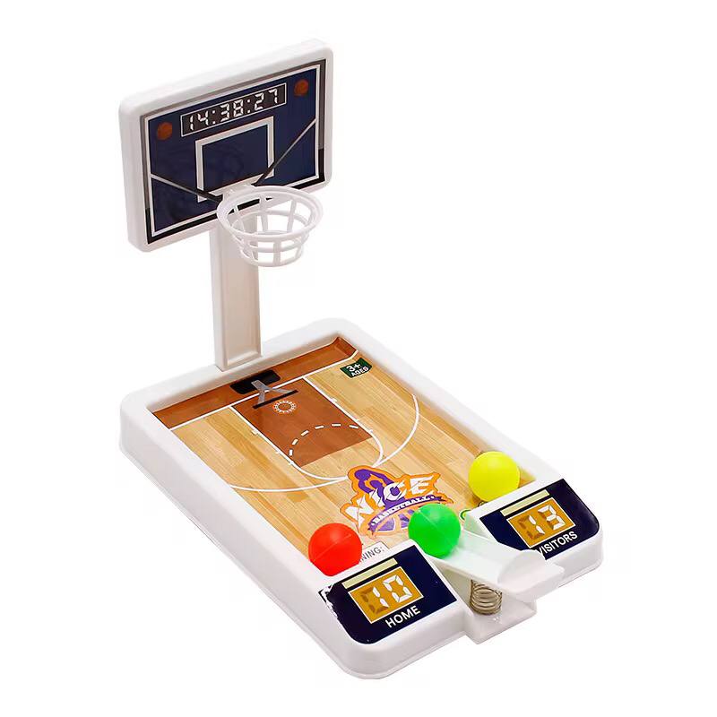 Desktop basketball shooting game