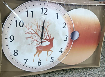 Minimalist wall hanging clock