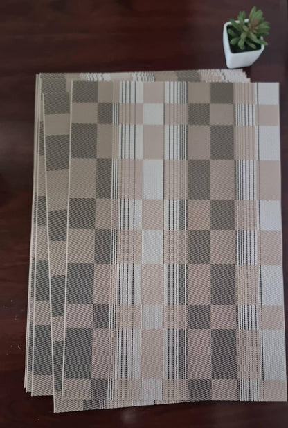 Woven PVC TABLE  MATs