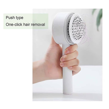 Self cleaning Massage Comb/ Hair Brush
