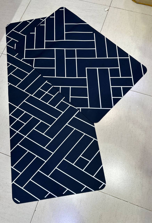 2 pc rubber kitchen mats