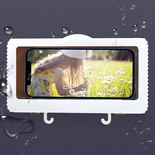 Magic box for phone in shower
